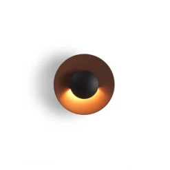Ginger Vägglampa, rostbrun Ø15