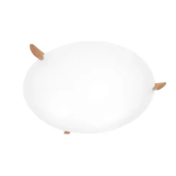 Ögla plafond, ek/vit 55cm