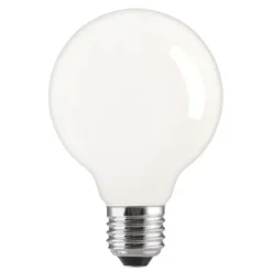 Glödlampa glob opal E27, 150W 125mm