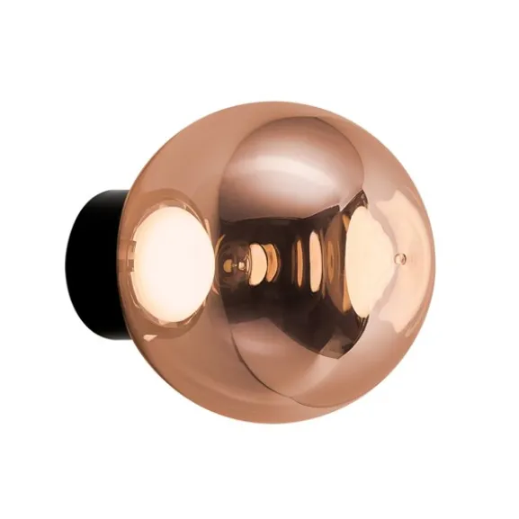 Globe Surface vägglampa koppar 25cm