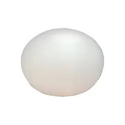 GLOBUS bordslampa, vit 30cm