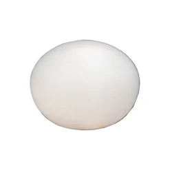 GLOBUS bordslampa, vit 24cm