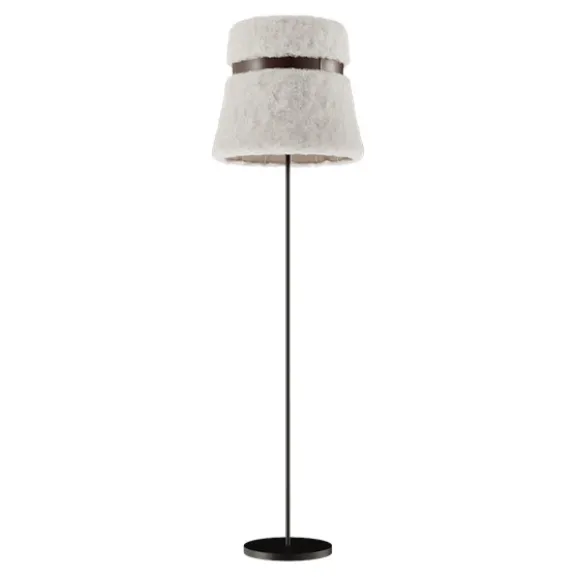 Glowing Ice Golvlampa 40 cm, White/Chocolate