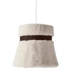 Glowing Ice Taklampa 40 cm, White/Chocolate