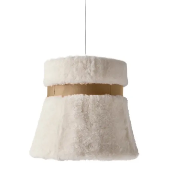 Glowing Ice Taklampa 40 cm, White/Crude Nature