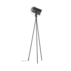 Golvlampa CARRONADE II Svart/Svart