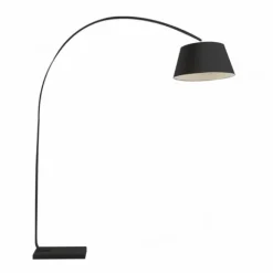 Golvlampa Hello Svart Med Svart Kabel 50cm