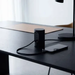 Grenuttag USB-C Cylindrical UX1 Jet Black