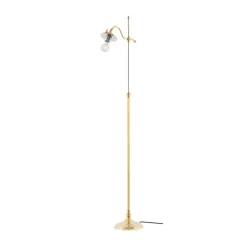 Gullberg Golvlampa, Polerad mässing