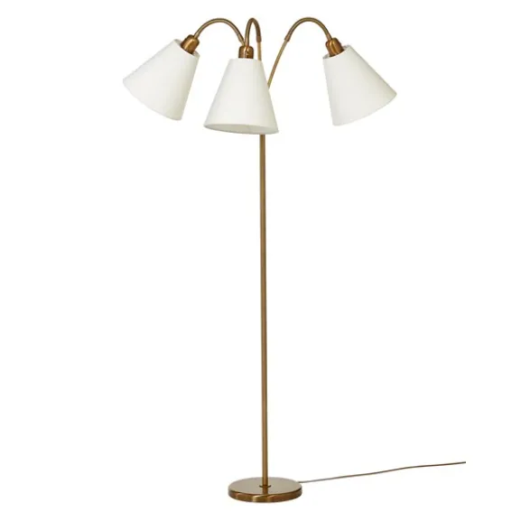 Haga golvlampa trearmad, oxid 140cm