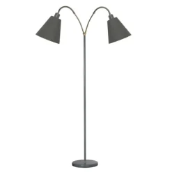 Haga golvlampa tvåarmad, tältgrå 140cm