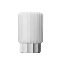 Half Meter golvlampa Cocoon, aluminium