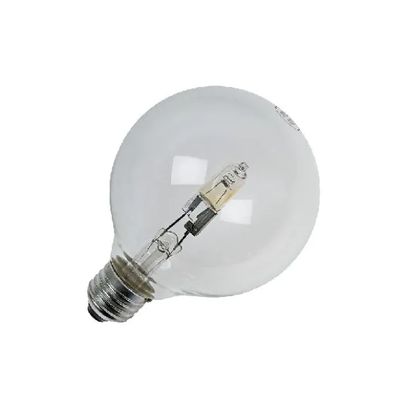 Halogen glob klar E27, 18W(25W) 125mm