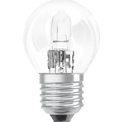Halogen klot klar E27, 42W(60W)