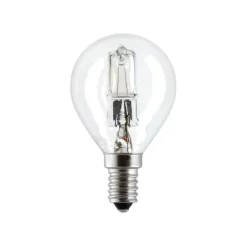 Halogen klot klar E14, 42W(60W)