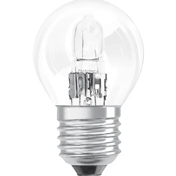 Halogen klot klar E27, 18W(25W)