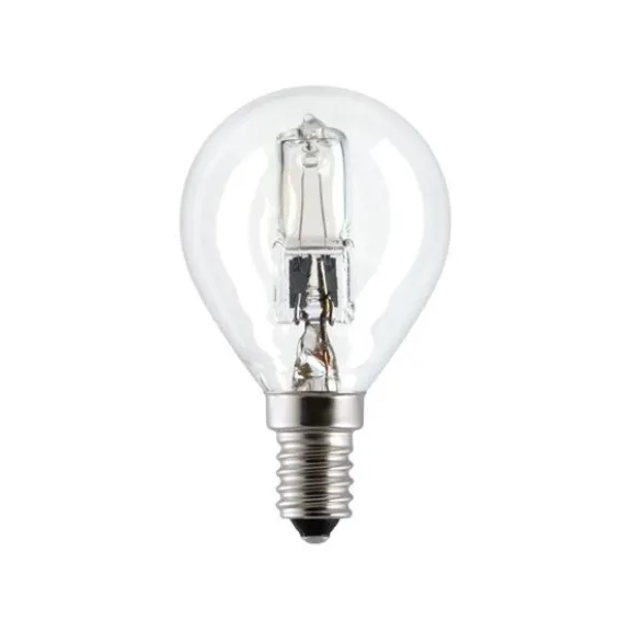 Halogen klot klar E14, 18W(25W)