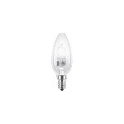 Halogen kron klar E14, 18W(25W)
