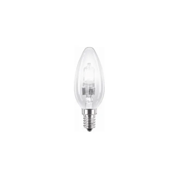 Halogen kron klar E14, 18W(25W)