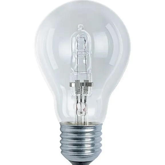 Halogen normal klar E27, 105W(135W)
