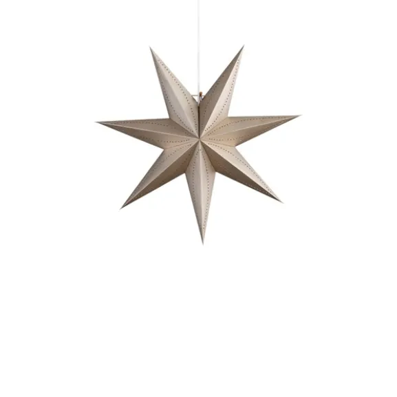 Henriette julstjärna D60 champagne