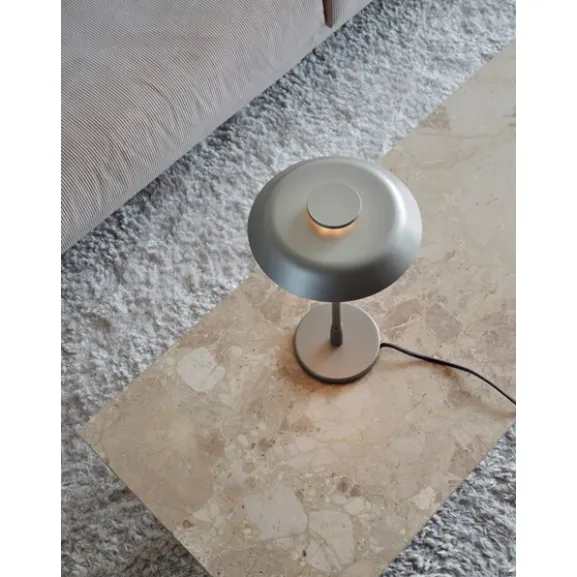 Horisont bordslampa, metallic champange 20cm