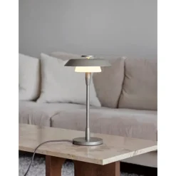Horisont bordslampa, metallic champange 20cm