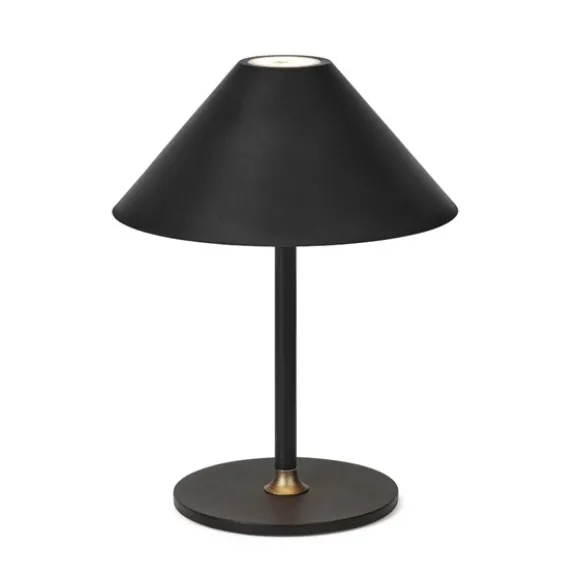 Hygge portabel bordslampa Grafit svart Ø19