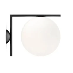 IC Lights C/W2 plafond, mattsvart 38cm