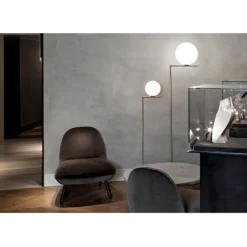 IC Lights F2 golvlampa, krom 185cm
