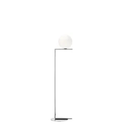 IC Lights F2 golvlampa, krom 185cm