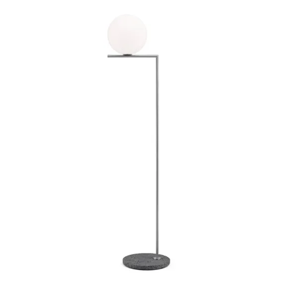 IC Lights F2 utomhus, borstad stål