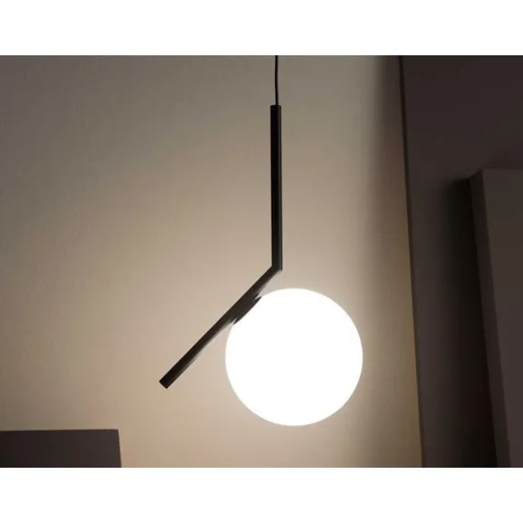 IC Lights S1 taklampa, mattsvart 20cm