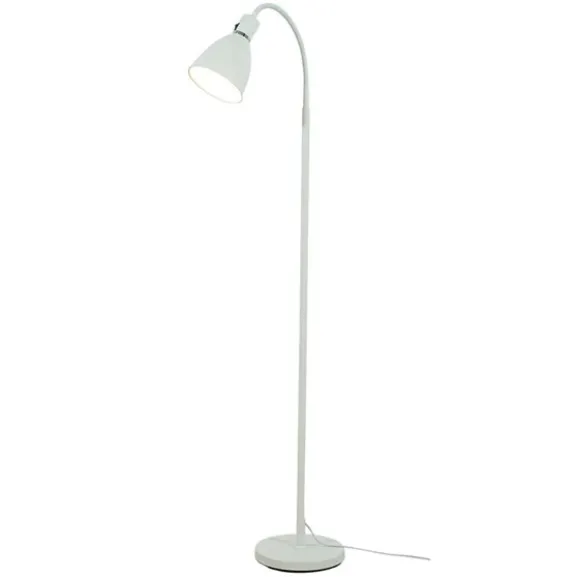 IDRE golvlampa, vit