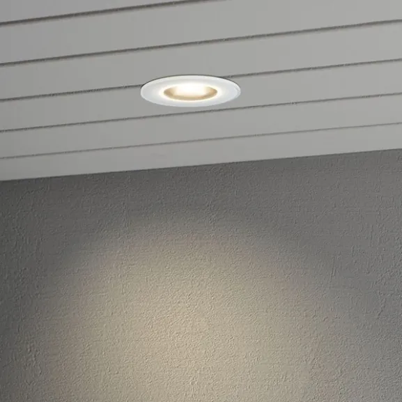 Inbyggd takspot 6W LED, vit