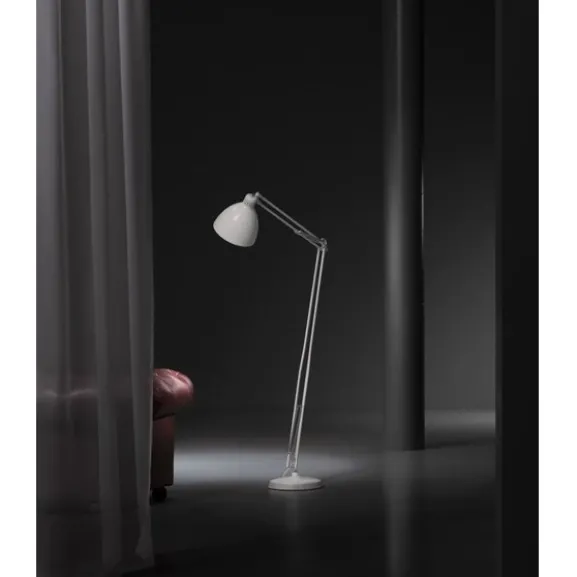 JJ MID Golvlampa, rostbrun