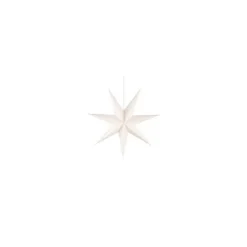 Julstjärna Henriette D75 vit