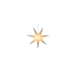 Julstjärna Henriette D75 vit