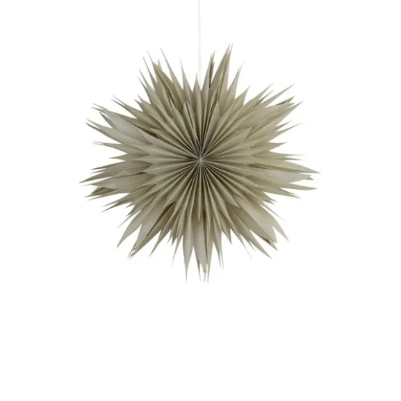 Julstjärna Twist D50 olivgrön ombre