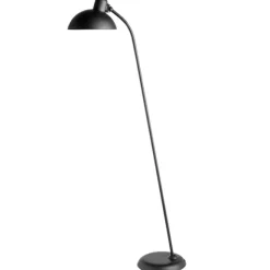Kaiser idell golvlampa, mattsvart 125cm