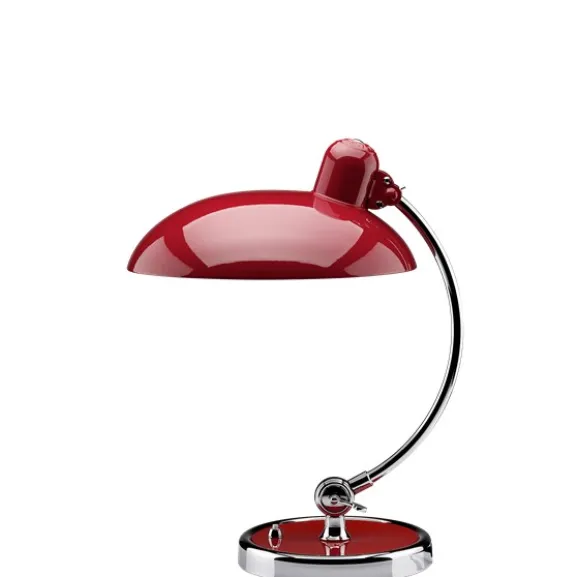 Kaiser idell luxus bordslampa, rubinröd 42,5cm