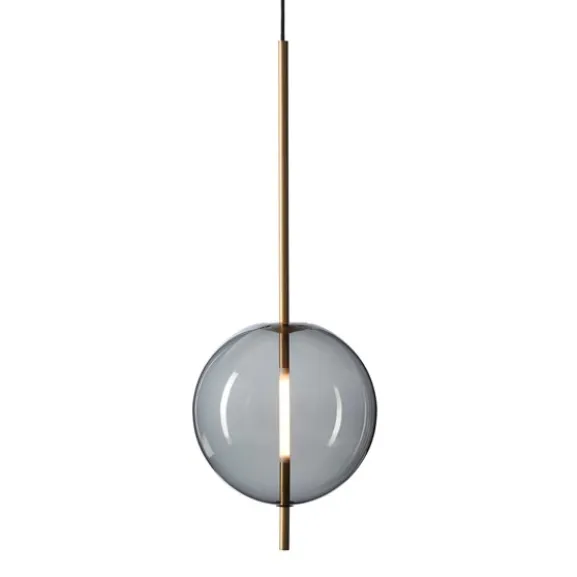 Kandinsky 30 pendel Smoked grey, brass