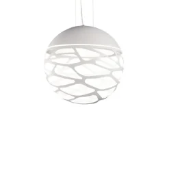 Kelly medium sphere pendel, vit 50cm
