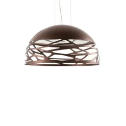 Kelly small dome pendel, brons 50cm