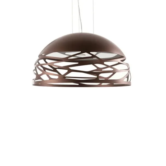 Kelly small dome pendel, brons 50cm