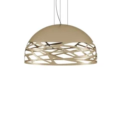 Kelly small dome pendel, champagne 50cm