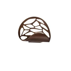 Kelly vägglampa, koppar/brons 25cm