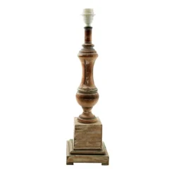 Kingston Lampfot Vintage natur 15,5cm