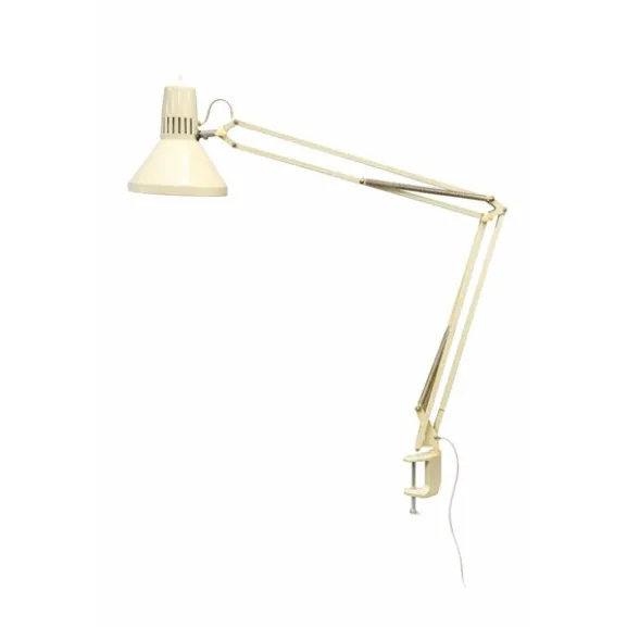 Klämlampa Creme Industri Klassik