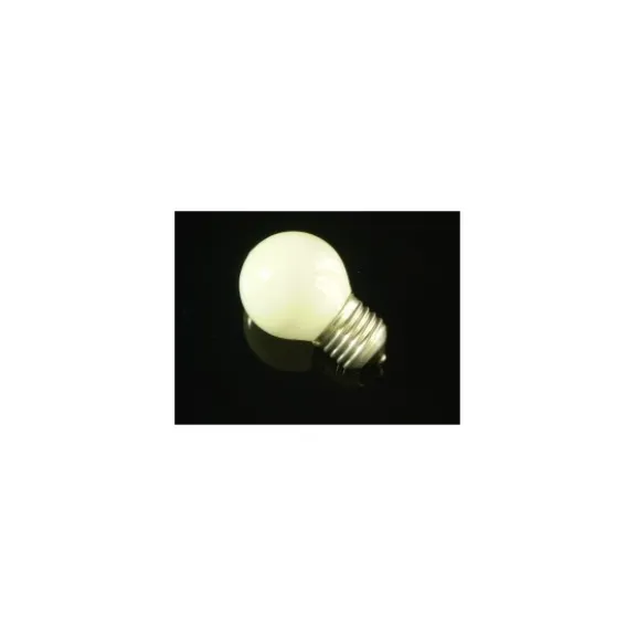 Klotlampa Opalvit 25W Skakstark E27 230V
